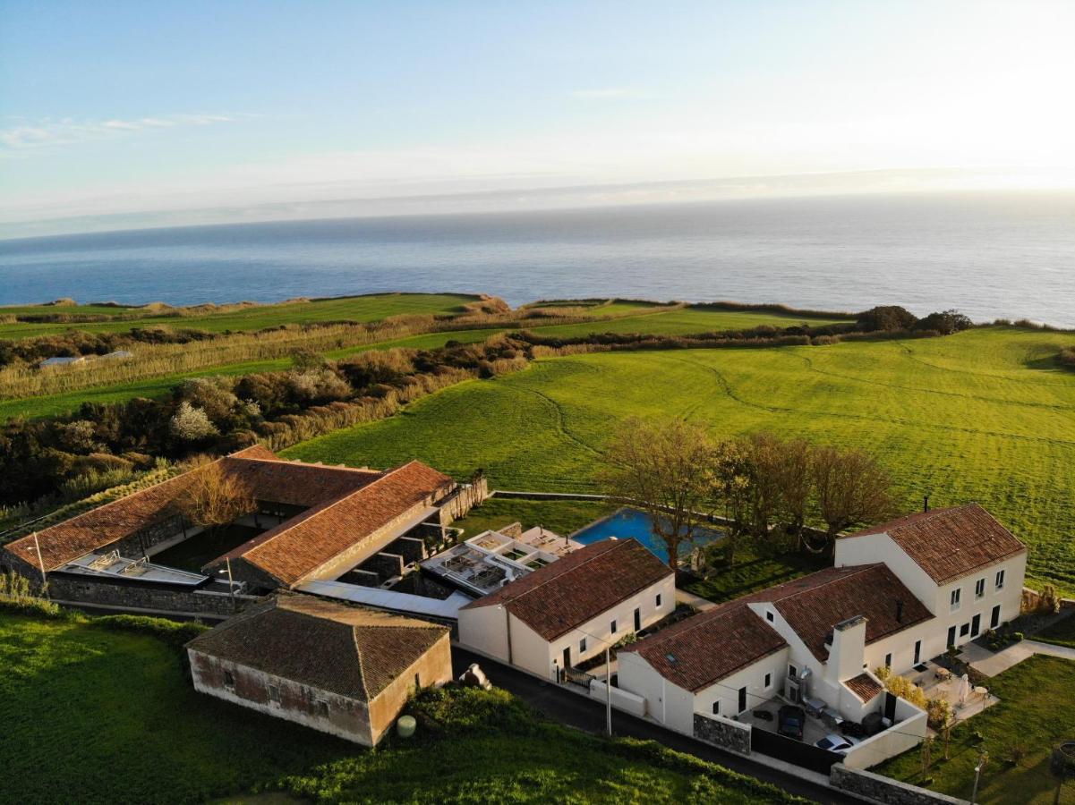 Sensi Azores Nature And Spa Ginetes Екстер'єр фото The Old School, aerial view