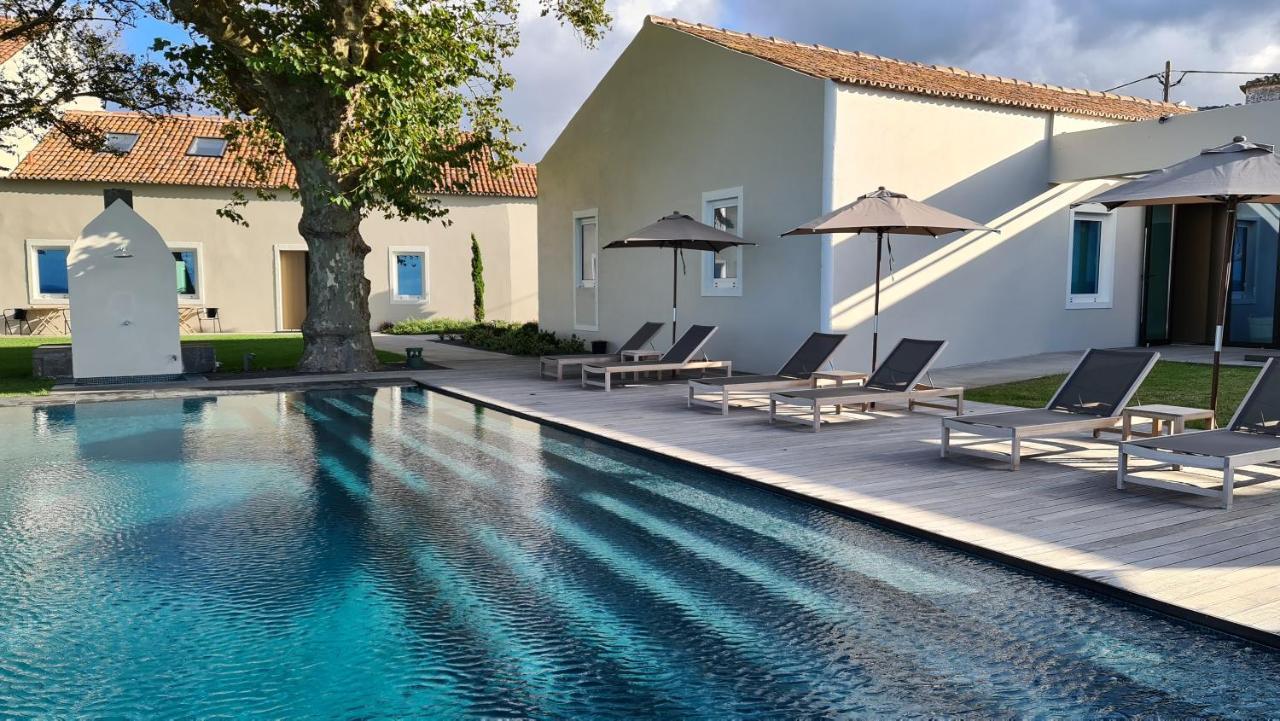 Sensi Azores Nature And Spa Ginetes Екстер'єр фото The swimming pool at the hotel