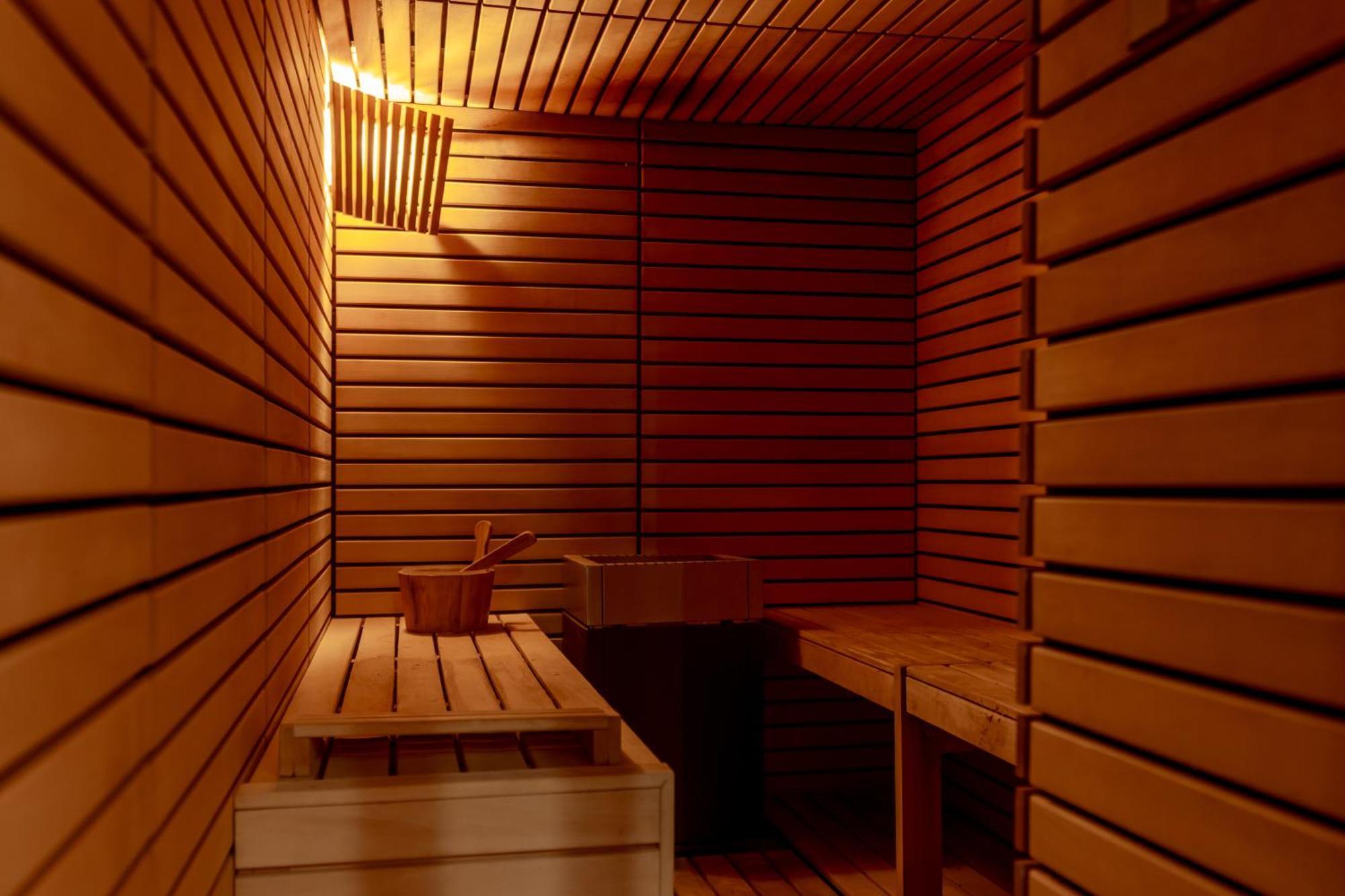 Sensi Azores Nature And Spa Ginetes Екстер'єр фото A Finnish sauna