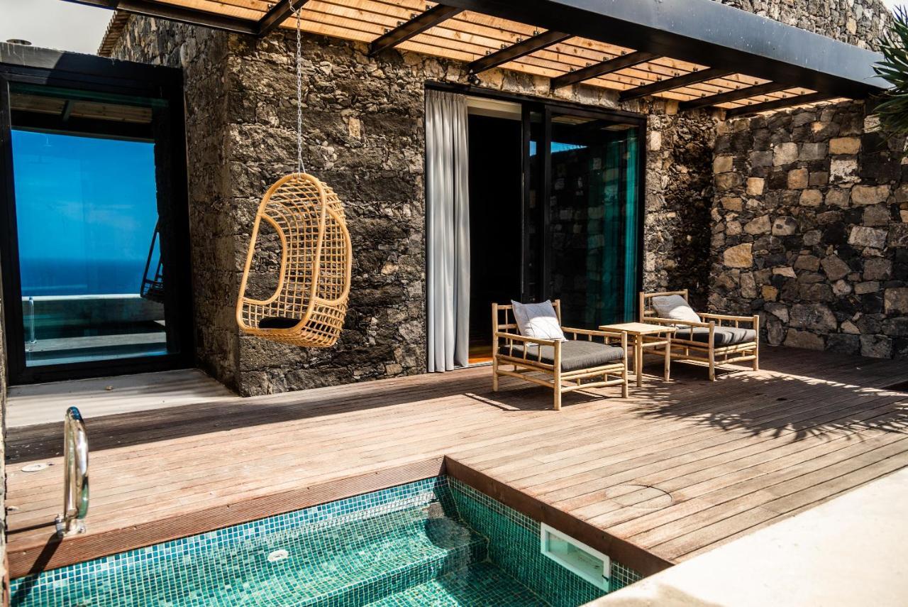 Sensi Azores Nature And Spa Ginetes Екстер'єр фото The private pool of a suite at the hotel